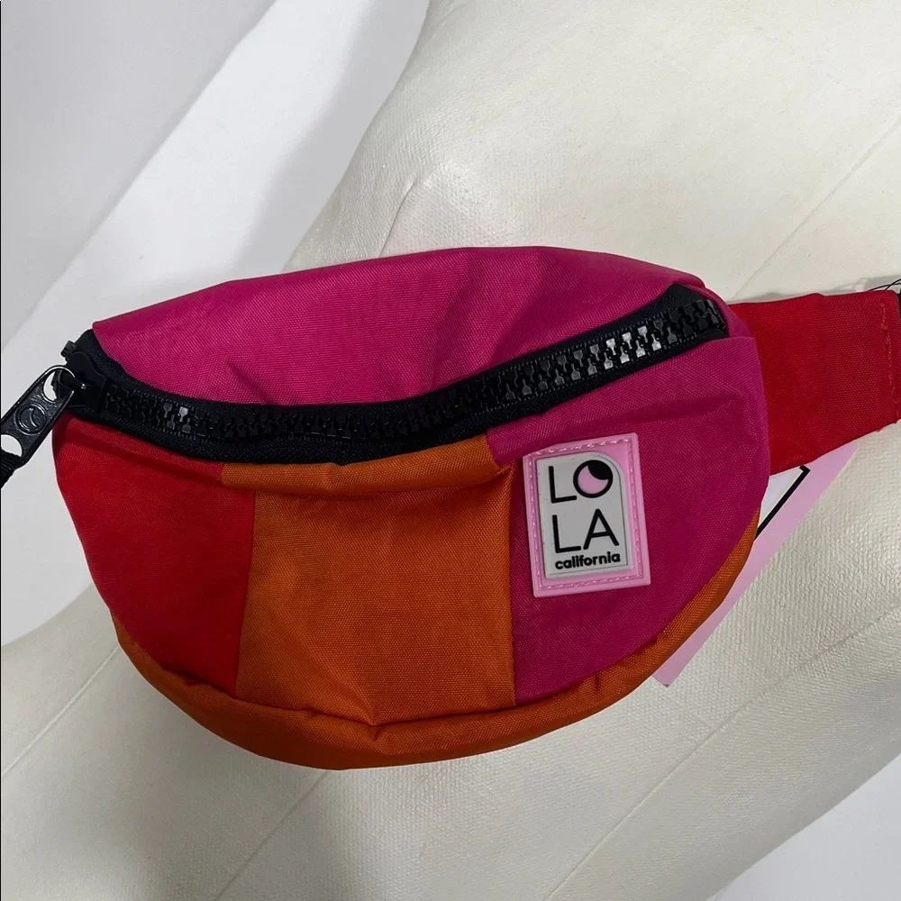 Lola Red and Orange Crossbody Bag - Picture 3 of 12